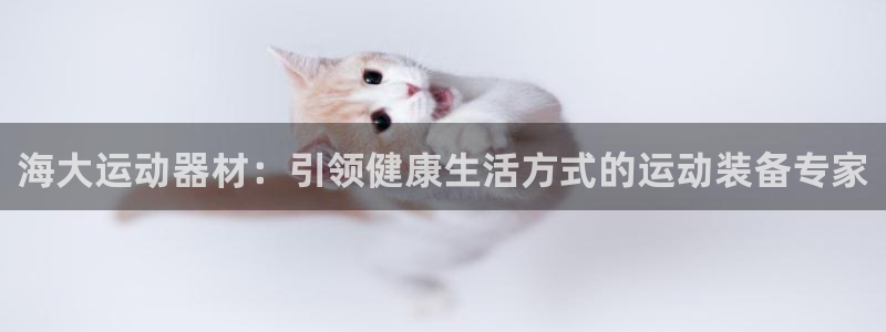 意昂3五金厂：海大运动器材：引领健康生活方式的运动装