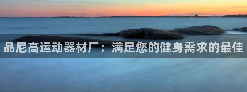 意昂体育3：品尼高运动器材厂：满足您的健身需求的最佳