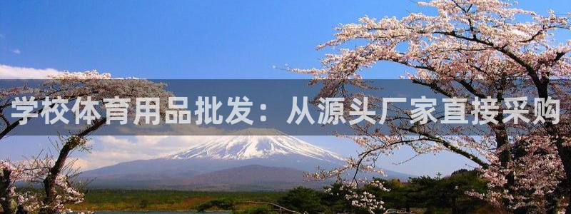 意昂3代理：学校体育用品批发：从源头厂家直接采购